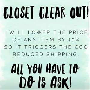 Happy Closet Clear Out!!